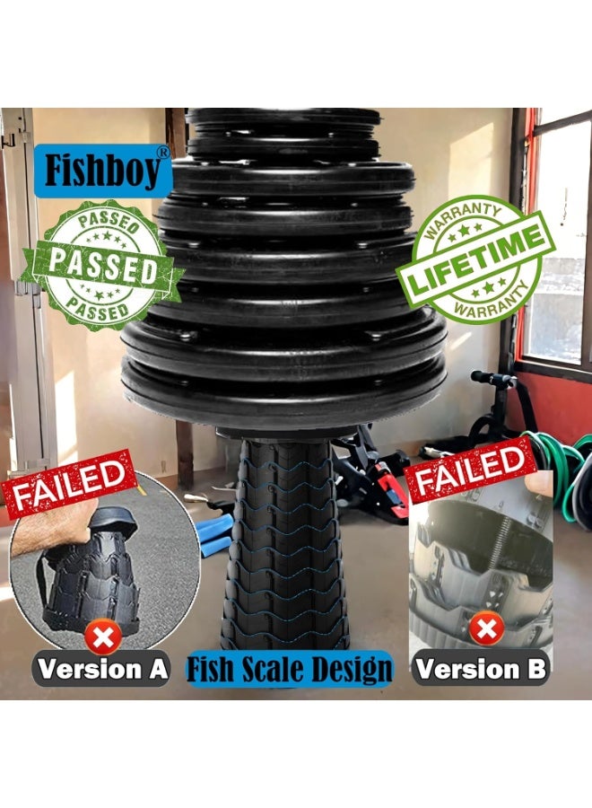 Forest Home Upgraded Collapsible Stool, 400lbs Max Weight, Lightweight But Sturdy, Portable Retractable Folding Telescoping Foldable Camping Stool for Adults Outdoor Fishing Hiking Travel BBQ - Image 5